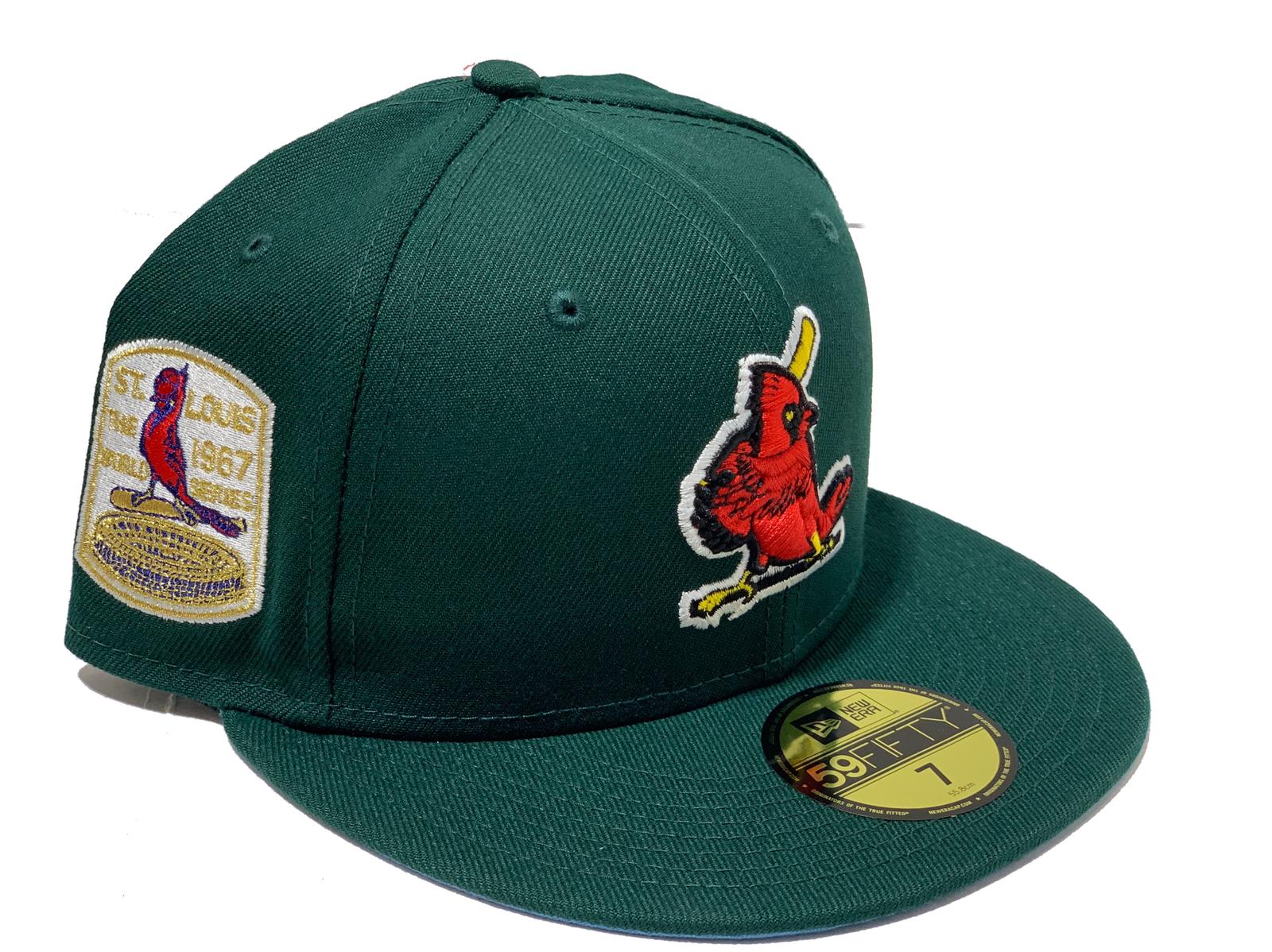 ST. LOUIS CARDINALS 1967 WORLD SERIES DARK GREEN ICY BRIM NEW ERA FITT –  Sports World 165