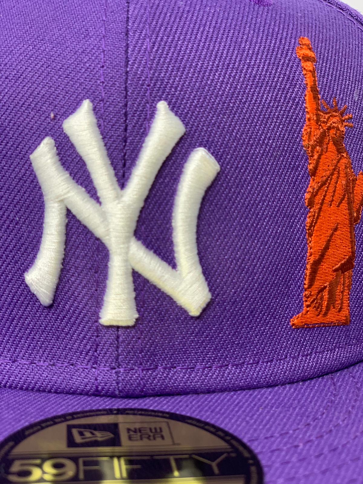 New York Yankees MLB 9Forty Child Black Purple - Burned Sports