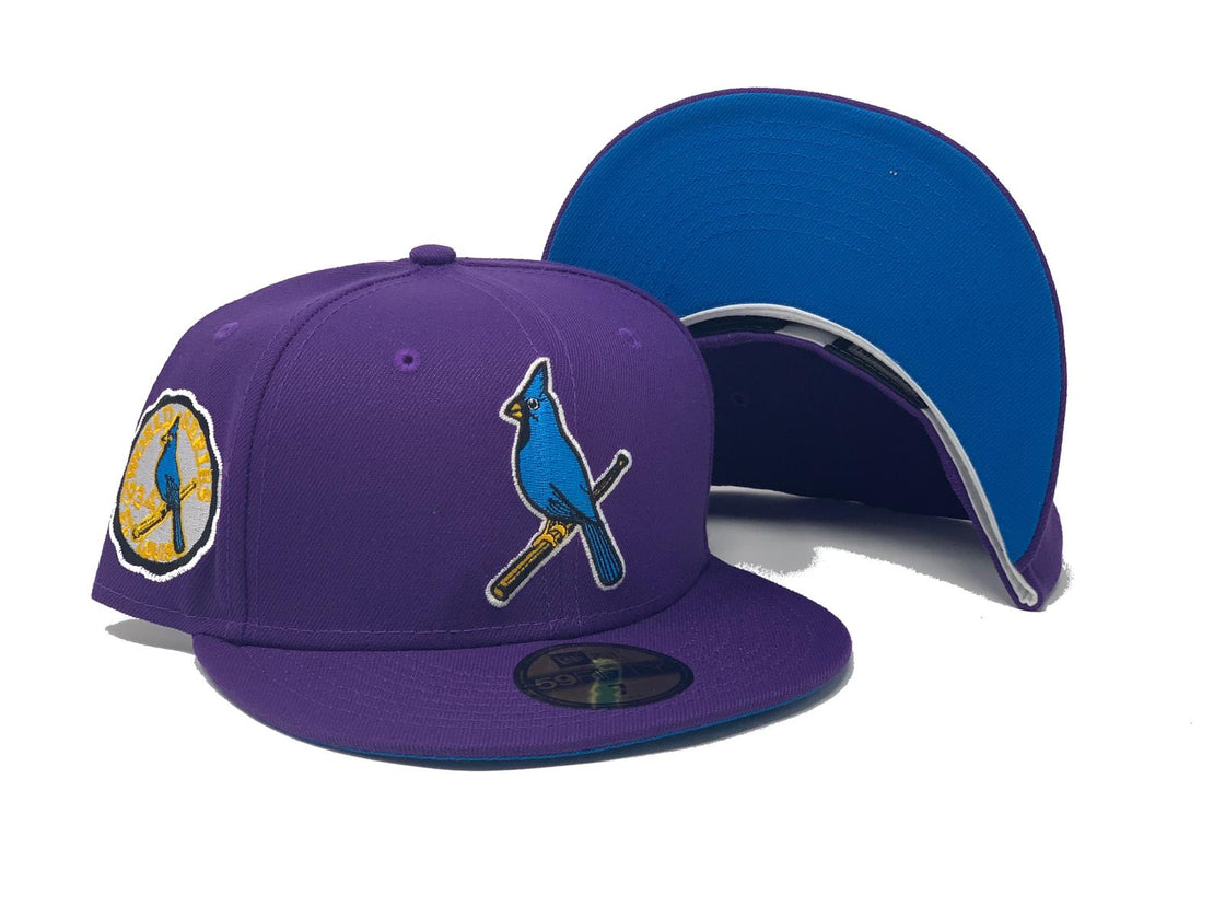 Deep Purple St. Louis Cardinals 1934 World Series New Era Fitted Hat