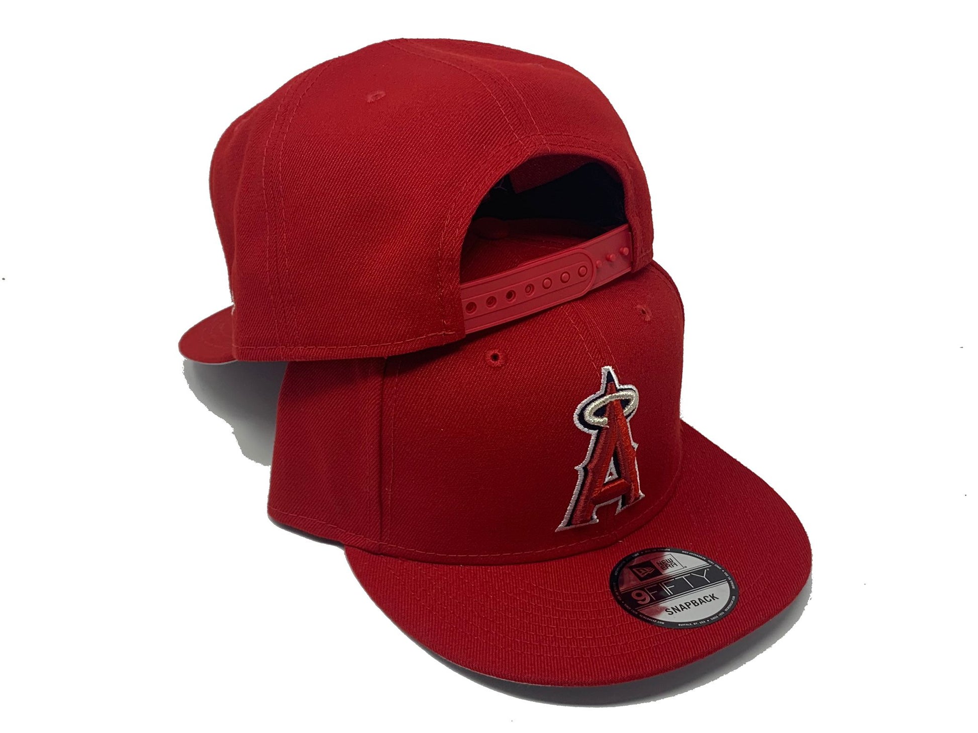 Red Los Angeles Dodgers Team Official Color New Era Snapback Hat