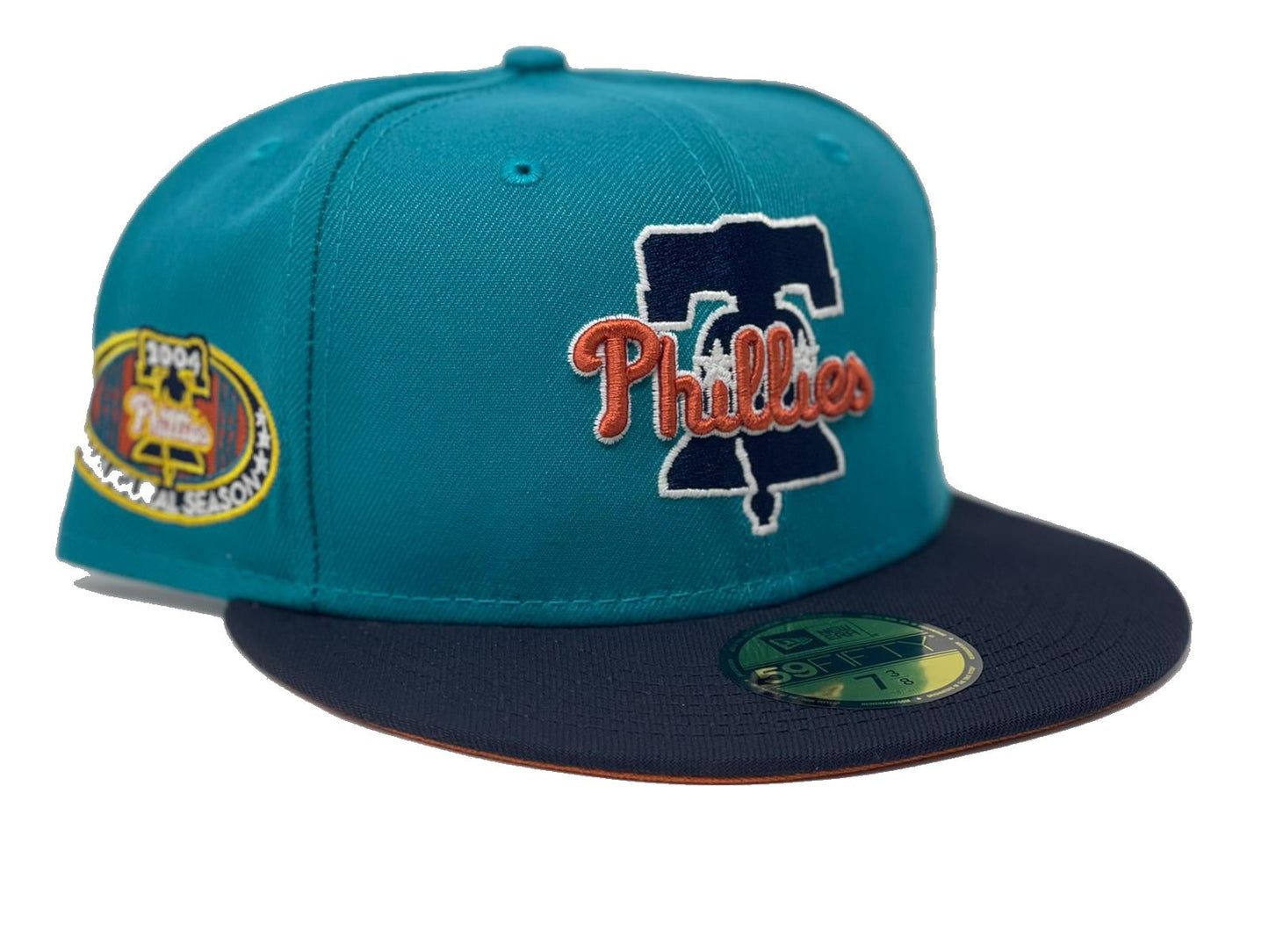 PACK 3 RUST ORANGE BRIM NEW ERA FITTED HAT