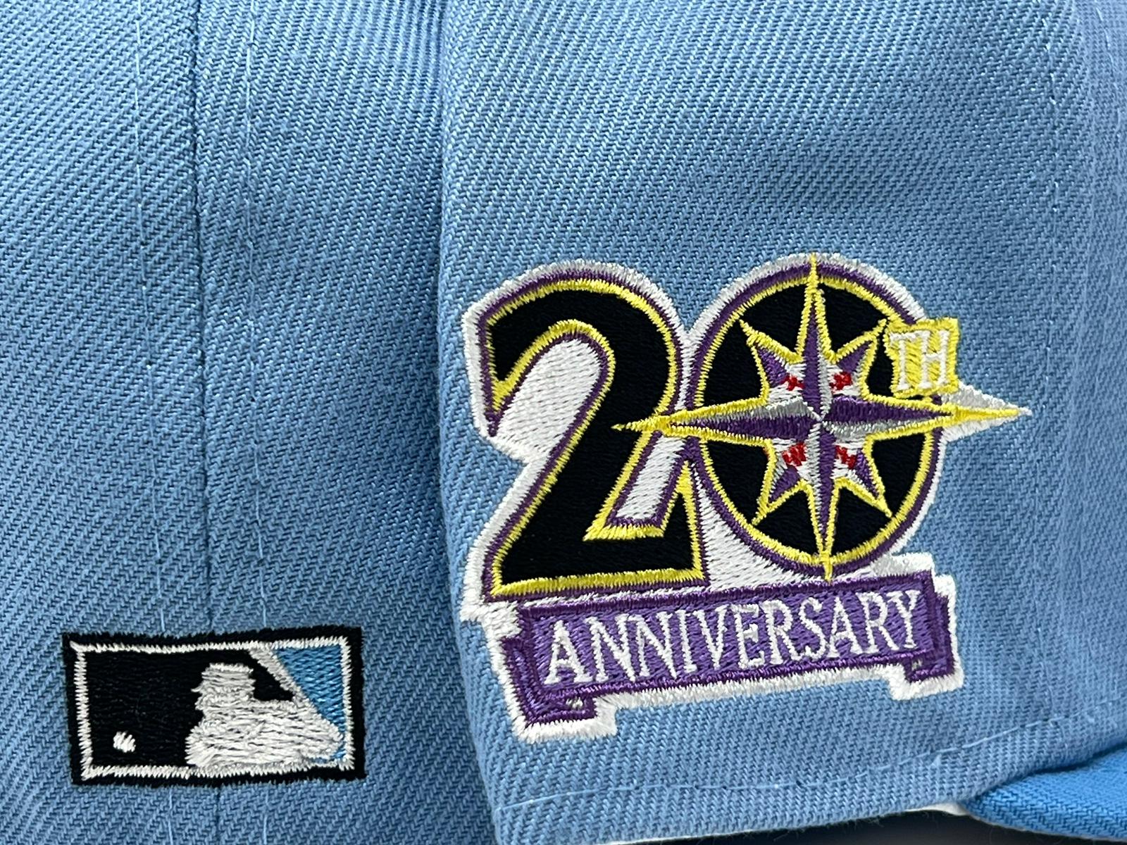 Seattle Mariners 20th Anniversary Iron on Patch 4.75 X 