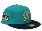 CALIFORNIA ANGELS 1967 ALL STAR GAME PEACH BRIM NEW ERA FITTED HAT