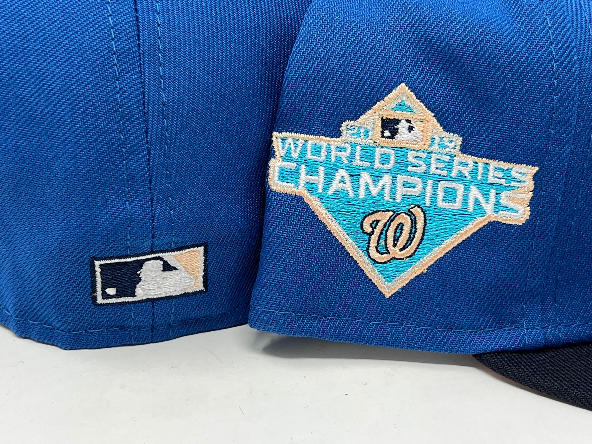 Washington Nationals New Era 2019 World Series Side Patch Peach