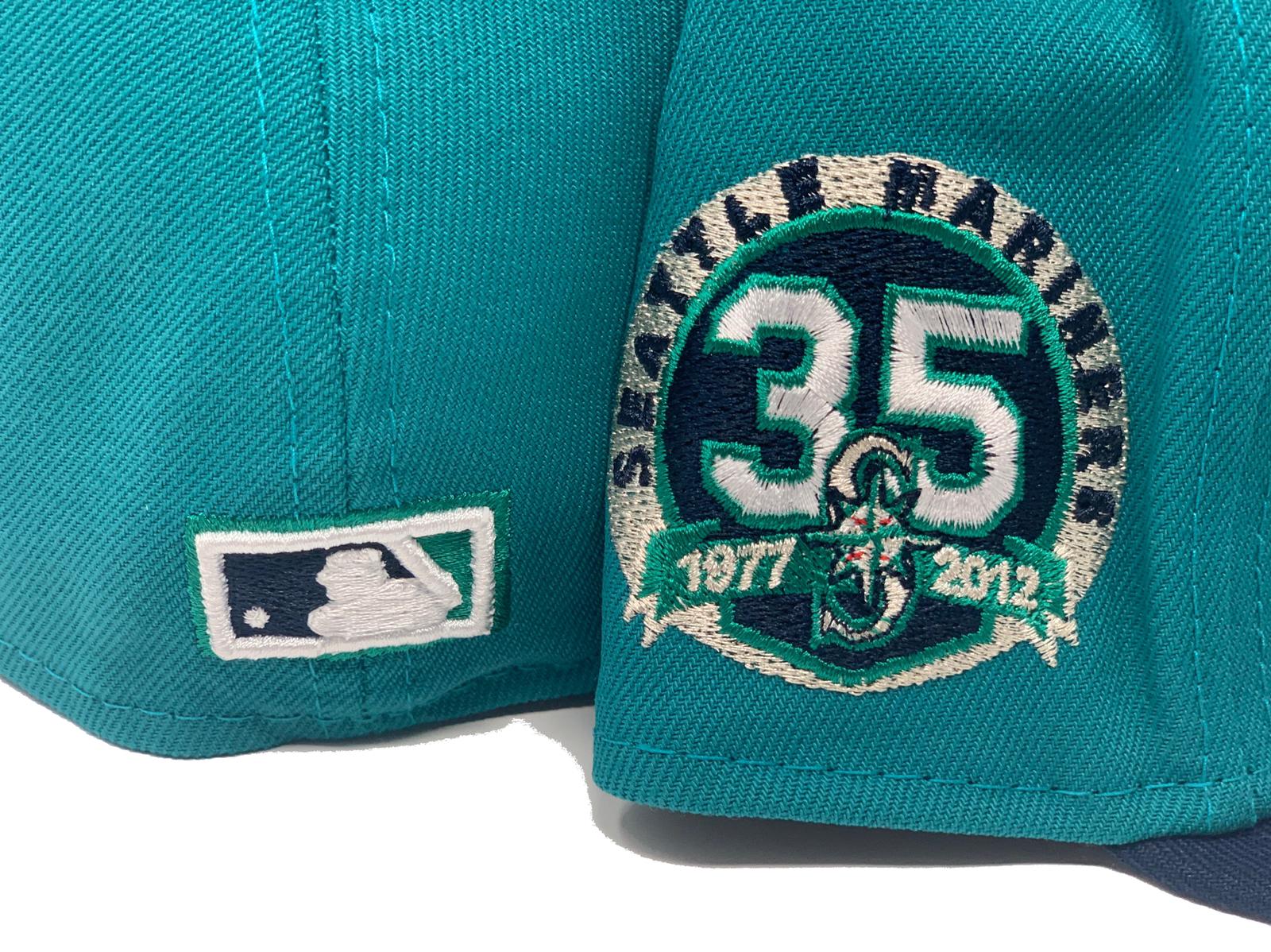 New Era Seattle Mariners Forest Green Trident Fitted Hat – Simply Seattle