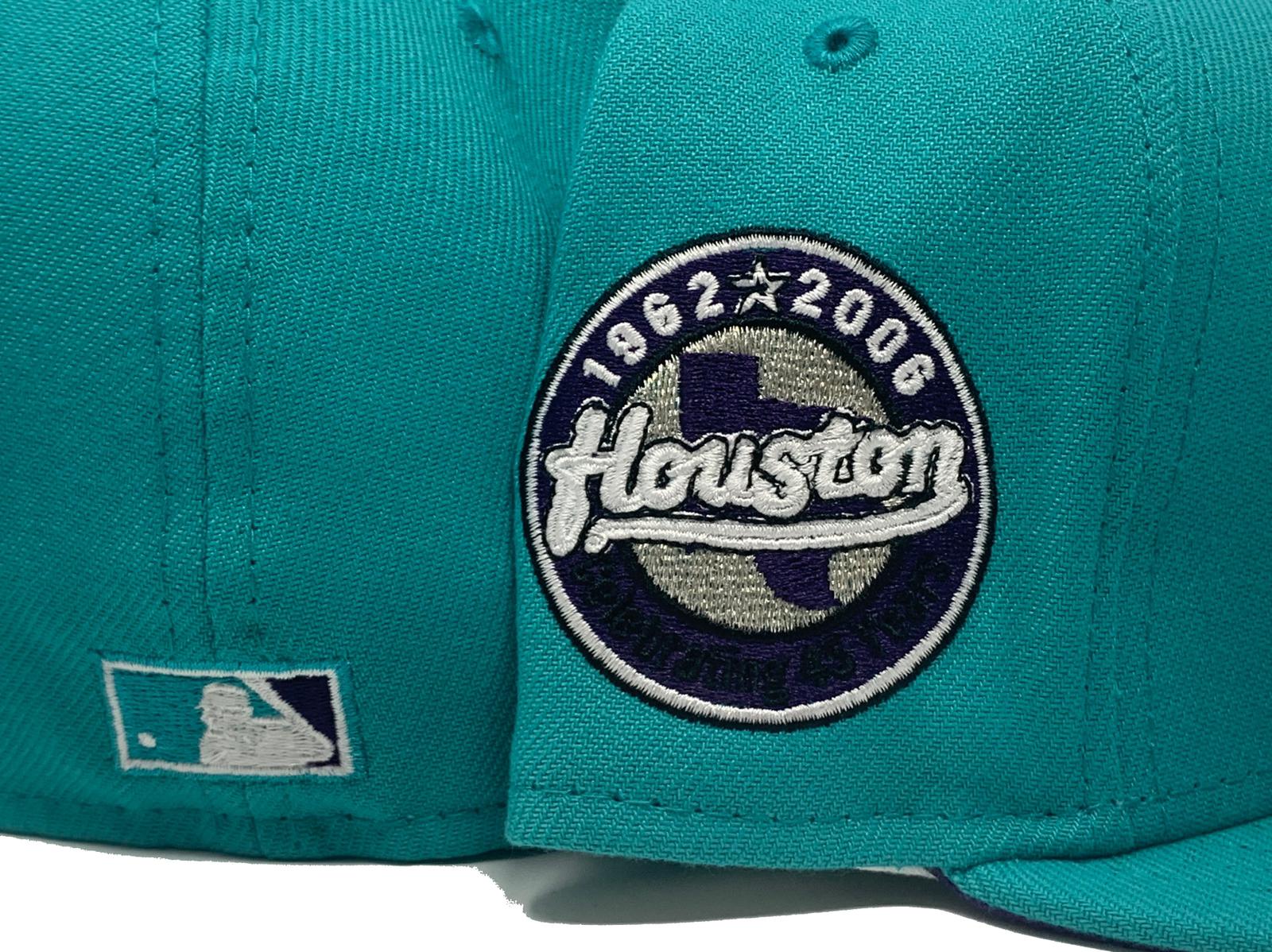 New Era Houston Astros 45 Anniversary Side Patch Rocket Fitted Hat