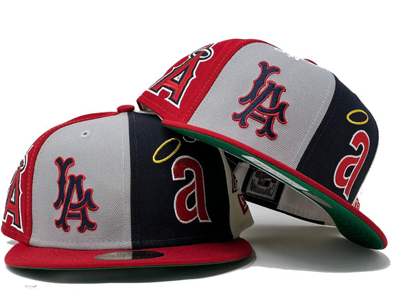 Los Angeles Angels Logo Pinwheel 59FIFTY New Era Fitted Cap