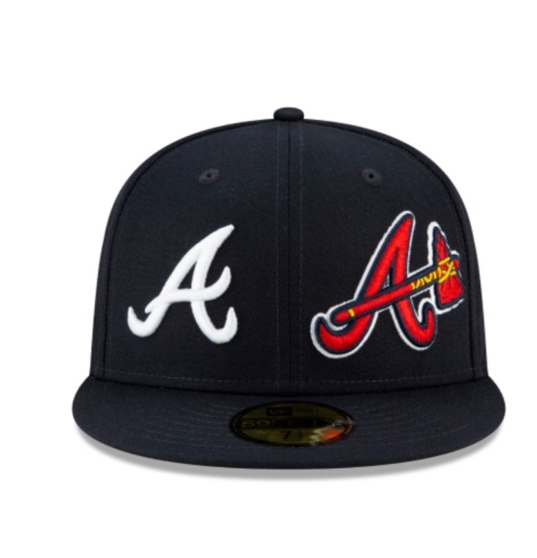 Black Atlanta Braves Patch Pride 59FIFTY New Era Fitted Hat