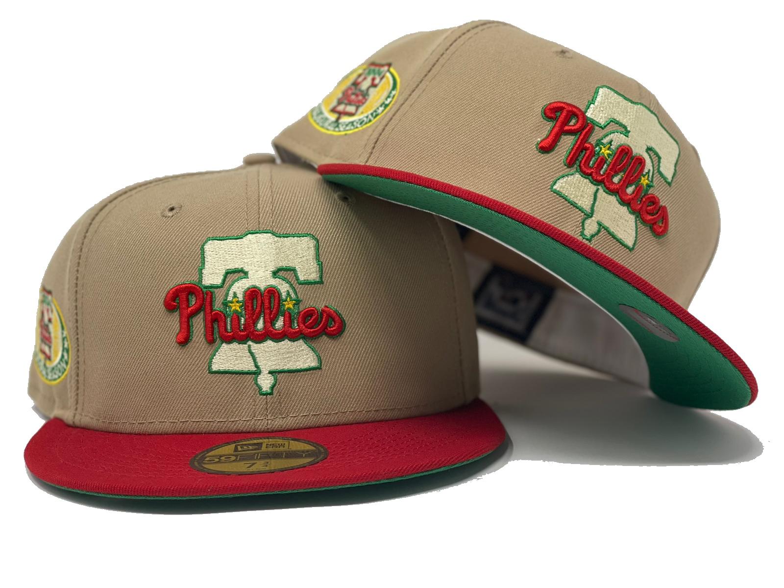 Other, Green Throwback Phillies Hat 7 38 Fitted Hat Barely Worn