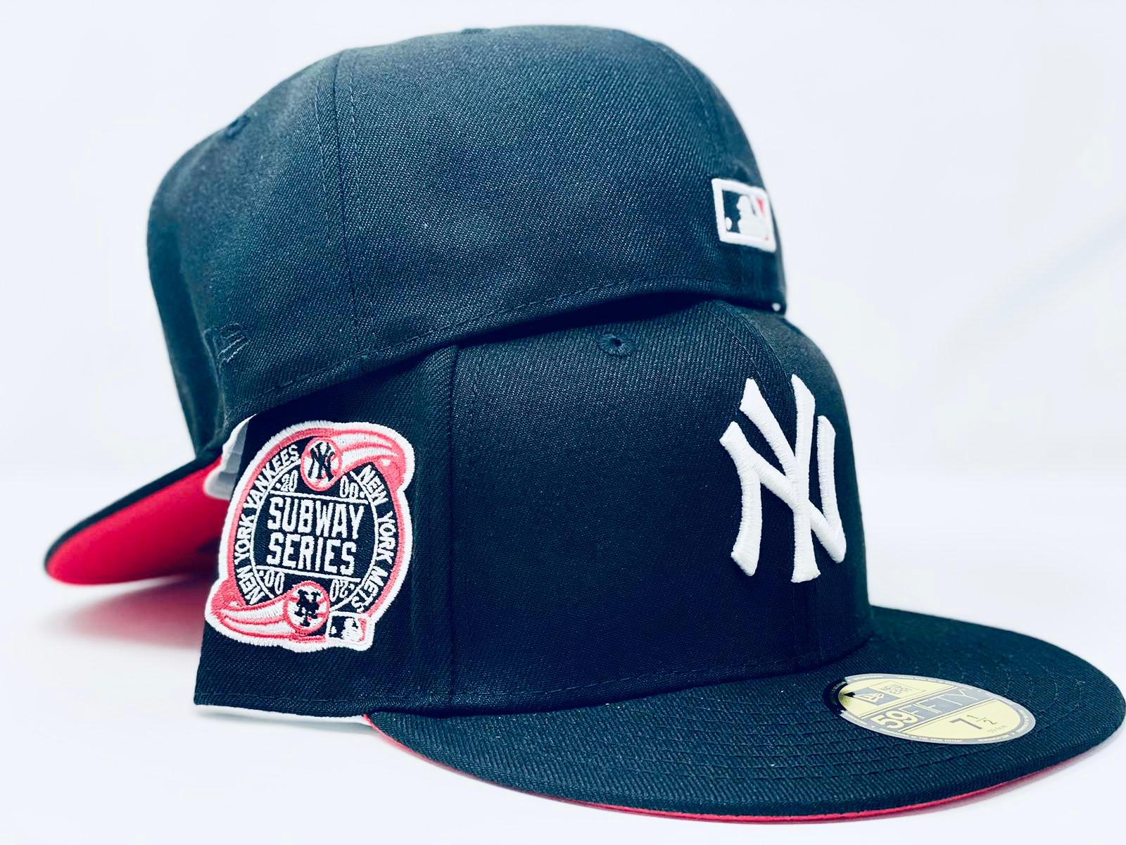 New York Yankees Mets Subway Series Gray Brim New Era Fitted Hat