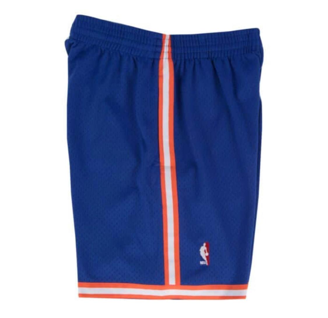 NEW YORK KNICKS Mitchell and Ness NBA Royal Blue Swingman Shorts 1991-92