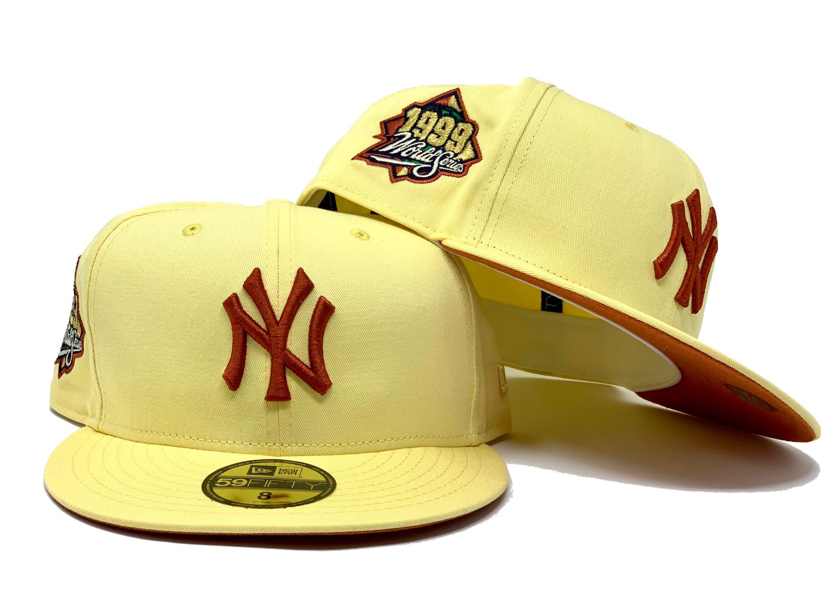 New York Yankees New Era 1999 World Series Side Patch Yellow