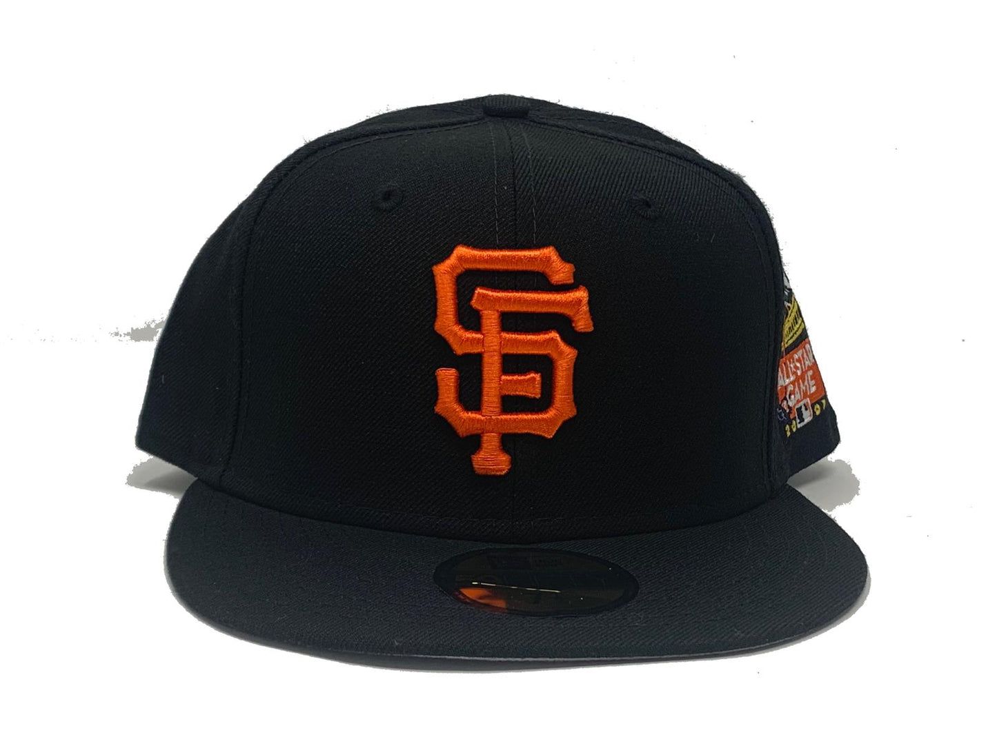 SAN FRANCISCO GIANTS 2007 ALL STAR GAME GRAY BRIM NEW ERA FITTED HAT