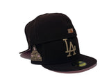 Brown Los Angeles Dodgers 1st World Series New Era Fitted Hat