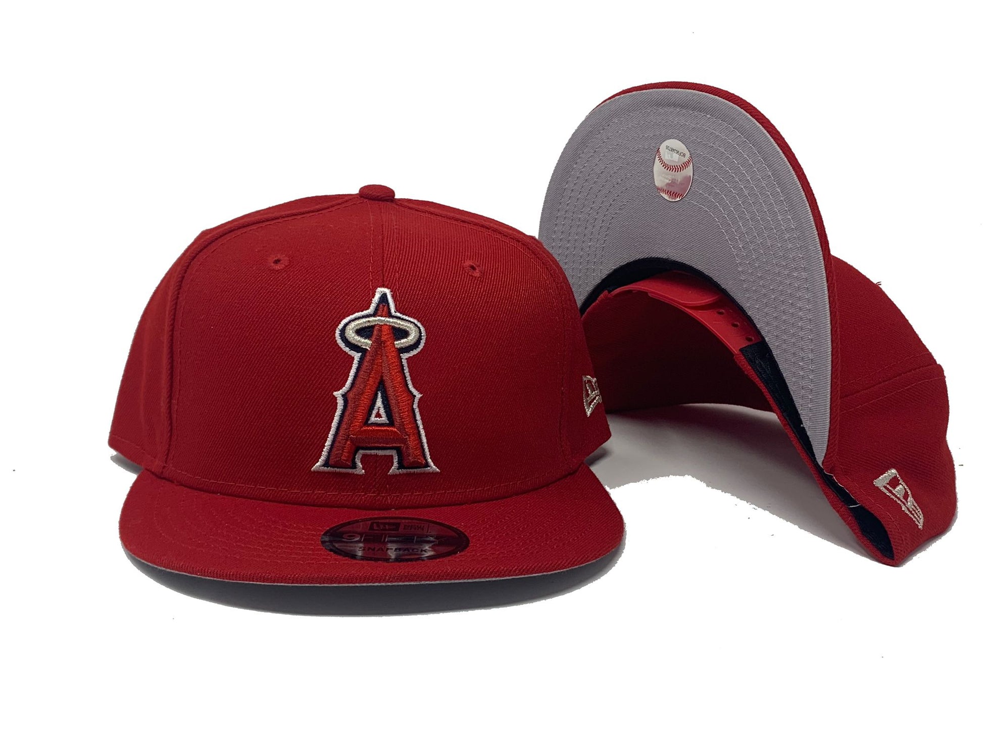 Red Los Angeles Dodgers Team Official Color New Era Snapback Hat