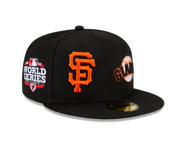 Black San Francisco Giants Patch Pride 59FIFTY New Era Fitted Hat