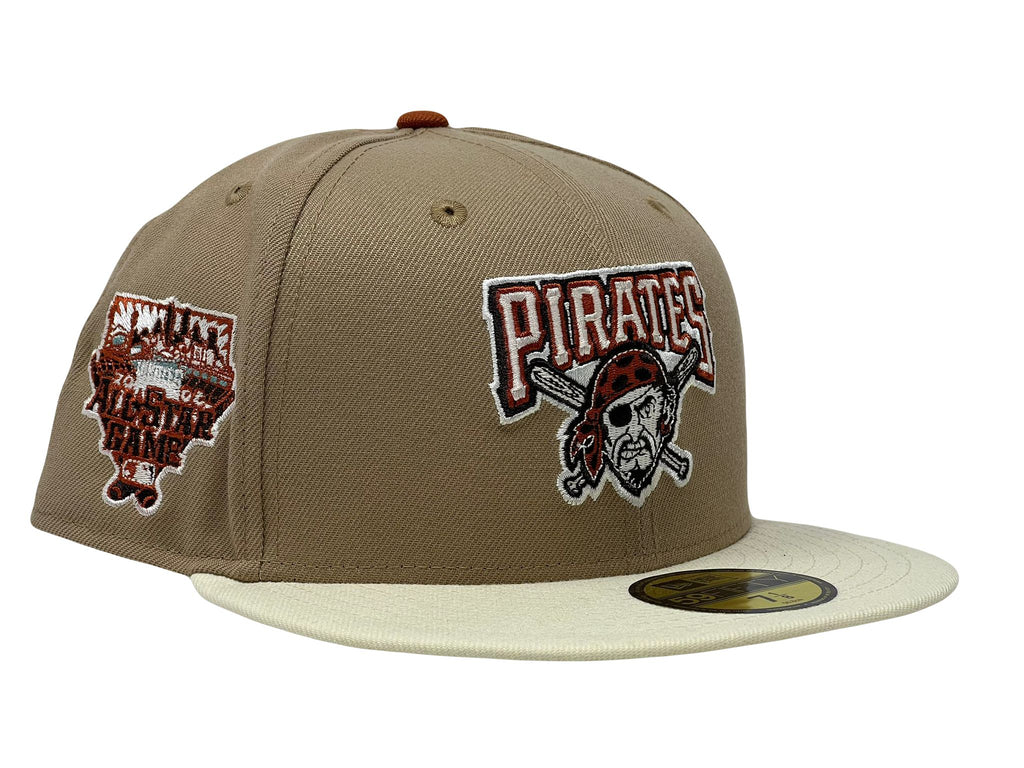 Pittsburg Pirates 2006 All Star Game Rust Orange Brim New Era Fitted Hat