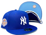 NEW YORK YANKEES 2013 ALL STAR GAME ROYAL ICY BRIM NEW ERA FITTED HAT