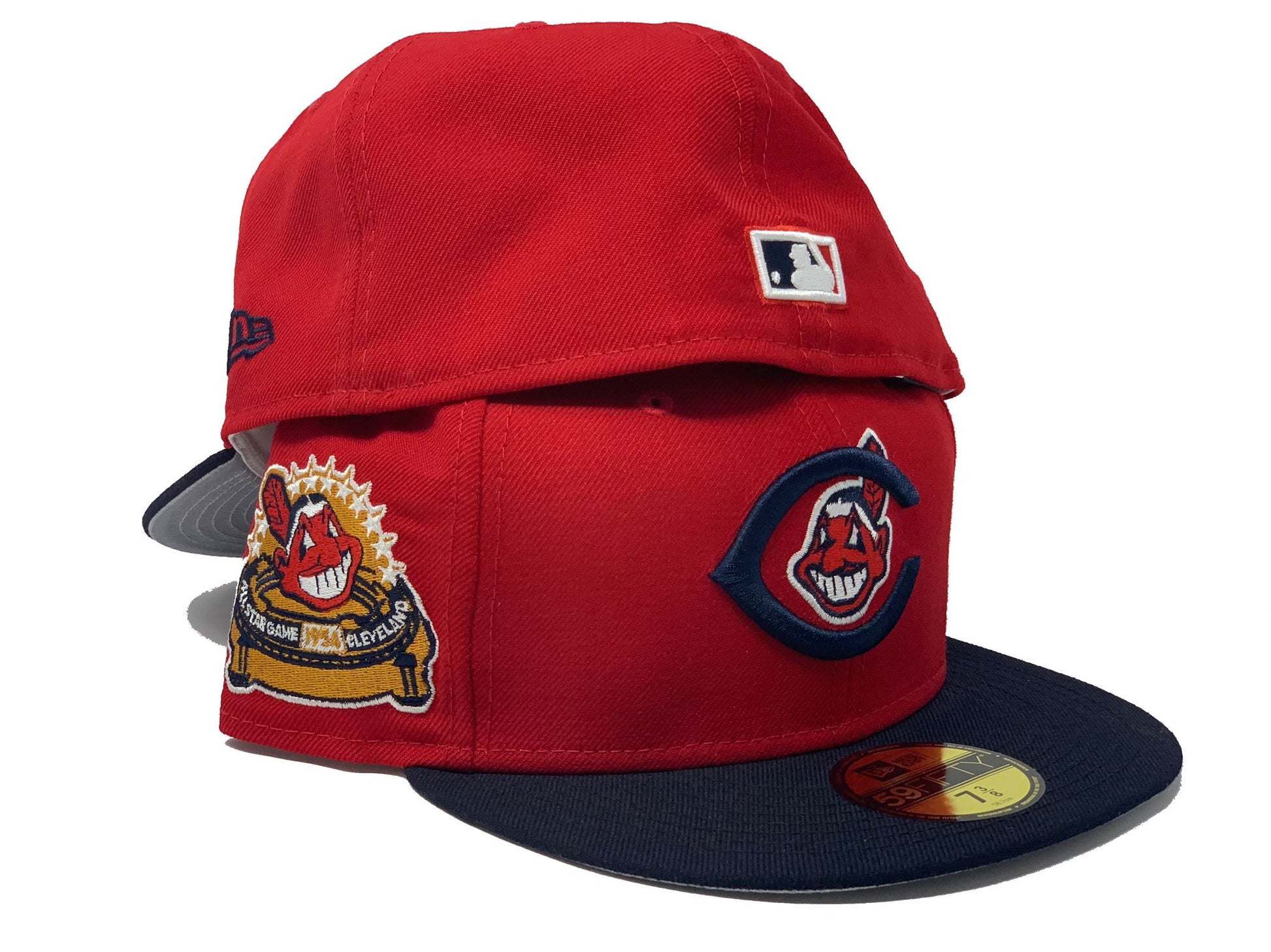 Red Cleveland Indians 1954 All Star Game 59fifty New Era Fitted Hat