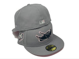 TAMPA BAY DEVIL RAYS 20TH ANNIVERSARY "PINK CONTRETE" NEW ERAFITTED HAT