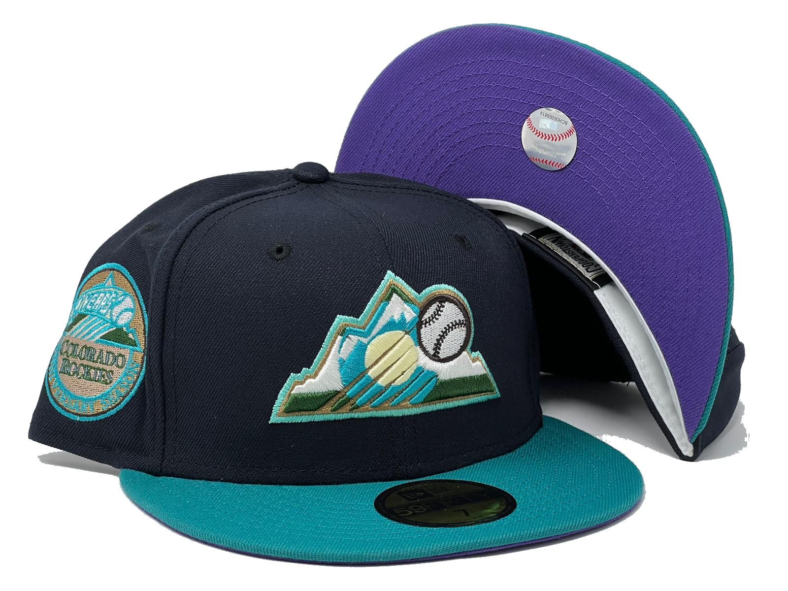 Colorado Rockies 30th Anniversary Purple Brim New Era Fitted Hat – Sports  World 165