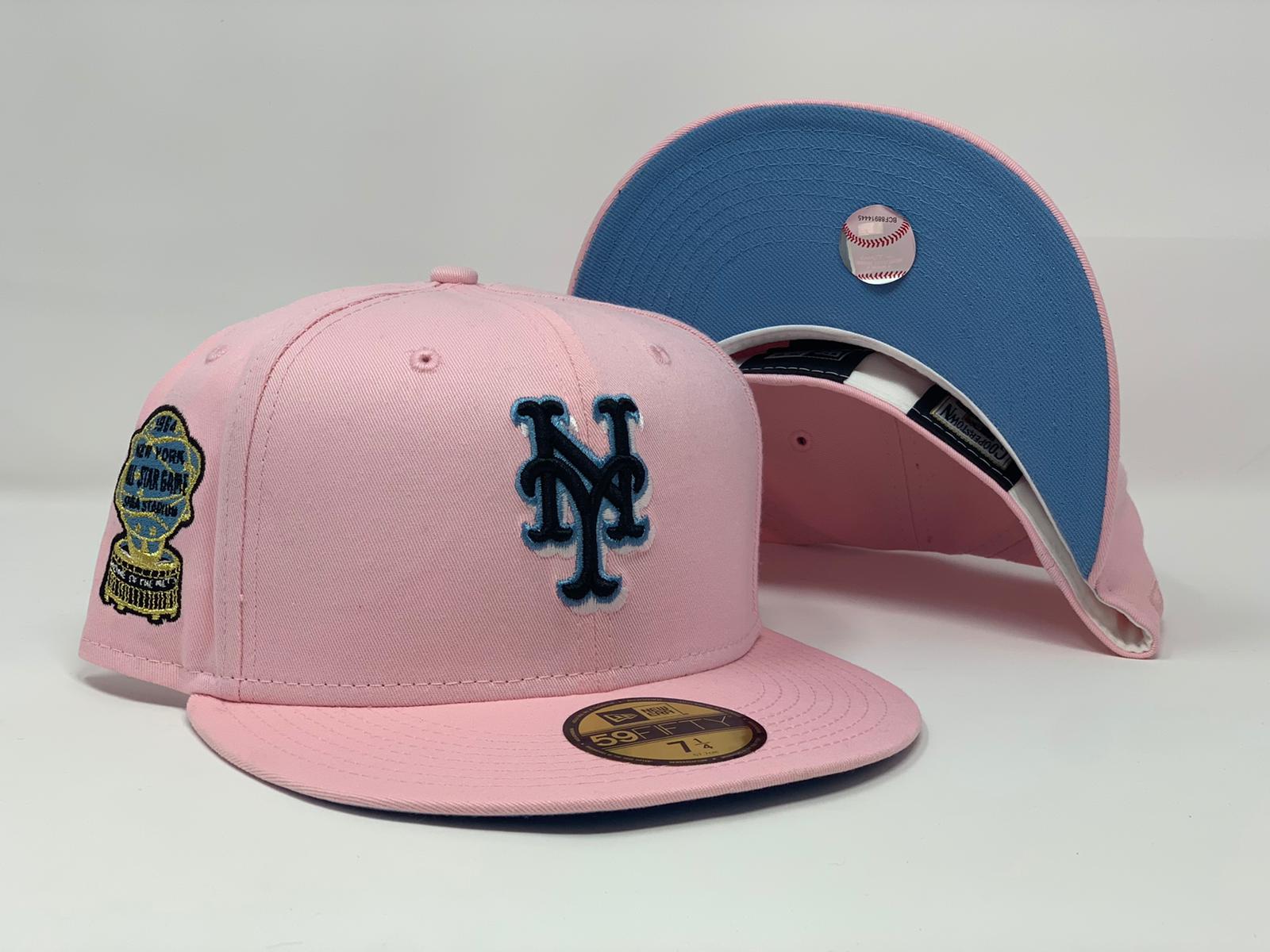 NEW YORK METS 1964 ALL STAR GAME LIGHT PINK ICY BRIM NEW ERA