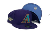 Purple Arizona Diamondbacks 1999 All Star Game New Era Fitted Hat