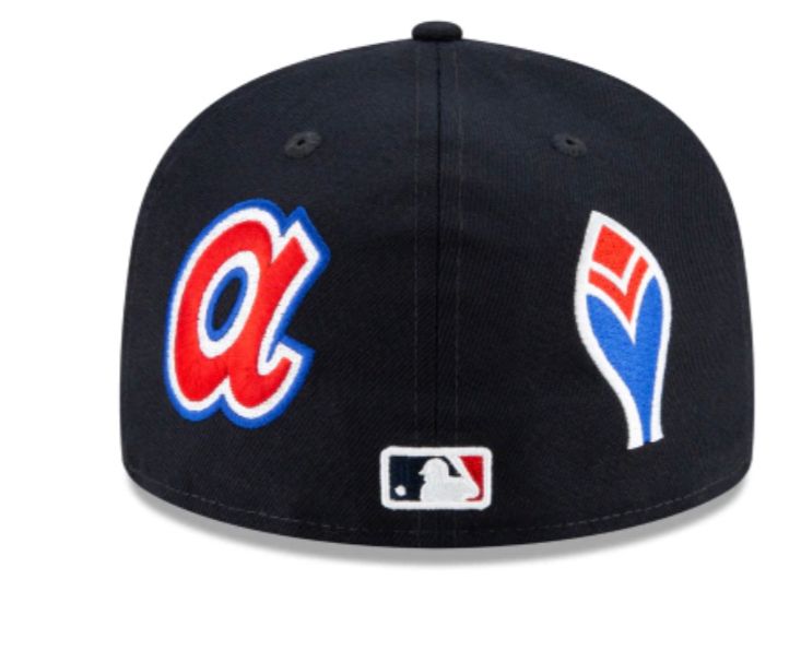 Black Atlanta Braves Patch Pride 59FIFTY New Era Fitted Hat