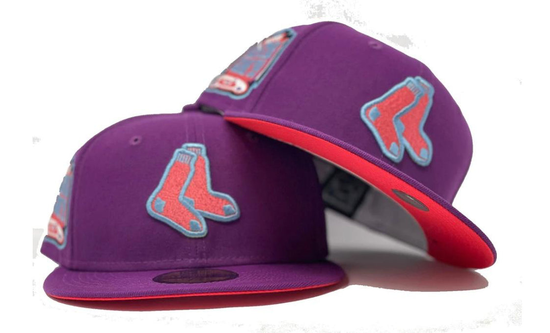 Grape Boston Red Sox 1999 All Star Game Custom New Era Fitted Hat