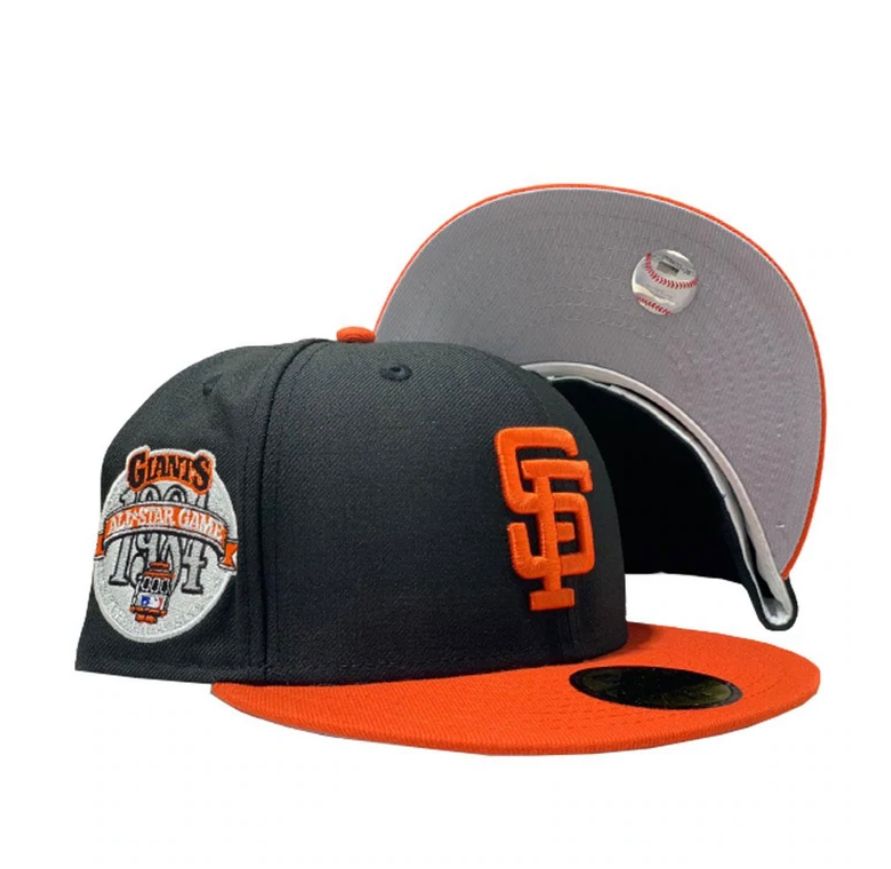 Black San Francisco Giants 1984 All Star Game New Era Fitted Hat