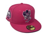 Pink Detroit Tigers Custom 59fifty New Era Fitted Hat