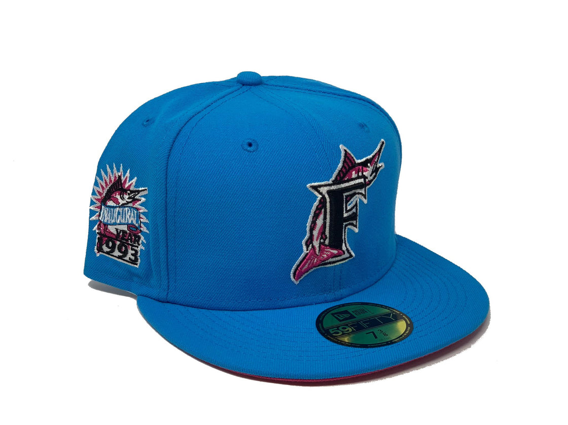 Blue Florida Marlins 1993 Inaugural Season 59fifty New Era Fitted Hat