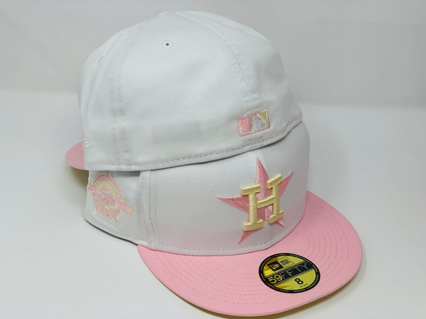 HOUSTON ASTROS " ANGEL SLICES"  BUTTER POPCORN BRIM NEW ERA FITTED HAT