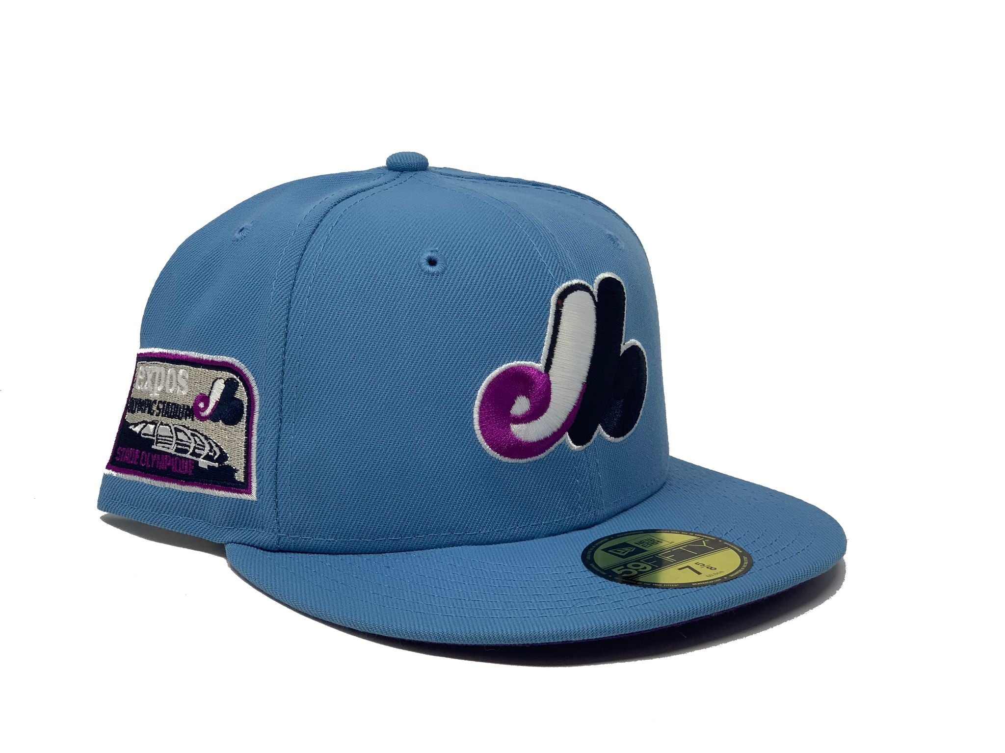 Montreal Expos New Era Olympic Stadium Teal Undervisor 59FIFTY