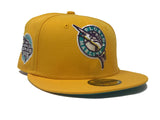 Taxi Yellow Florida Marlins 2003 World Series Champions Fitted Hat
