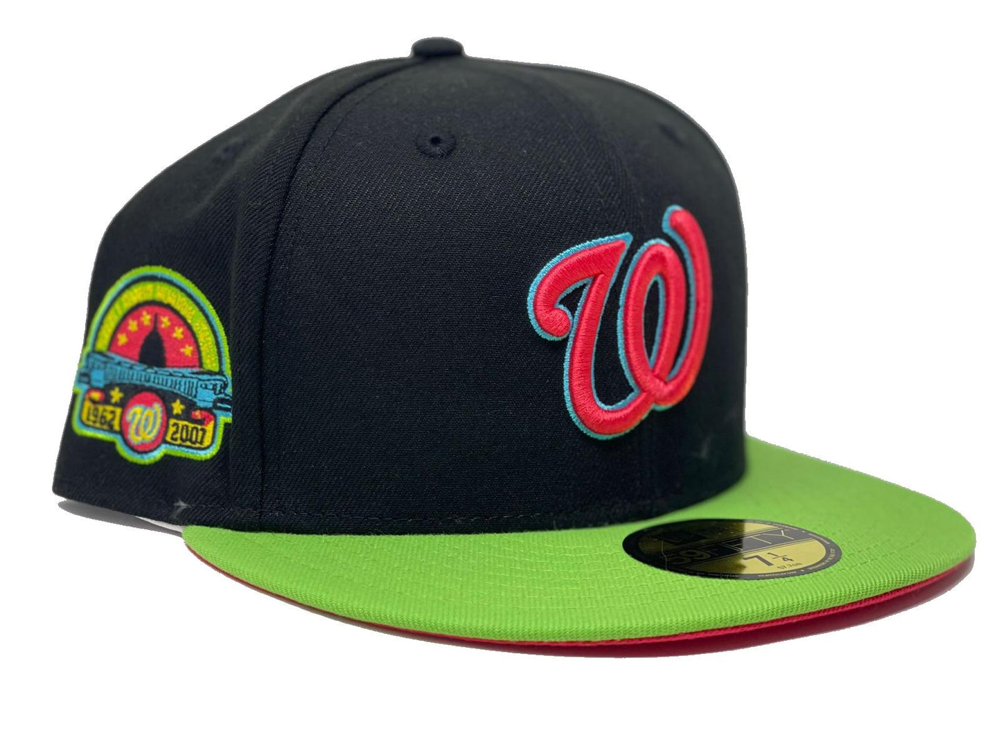 Washington Nationals 2019 World Series Lava Red Brim New Era Fitted Hat