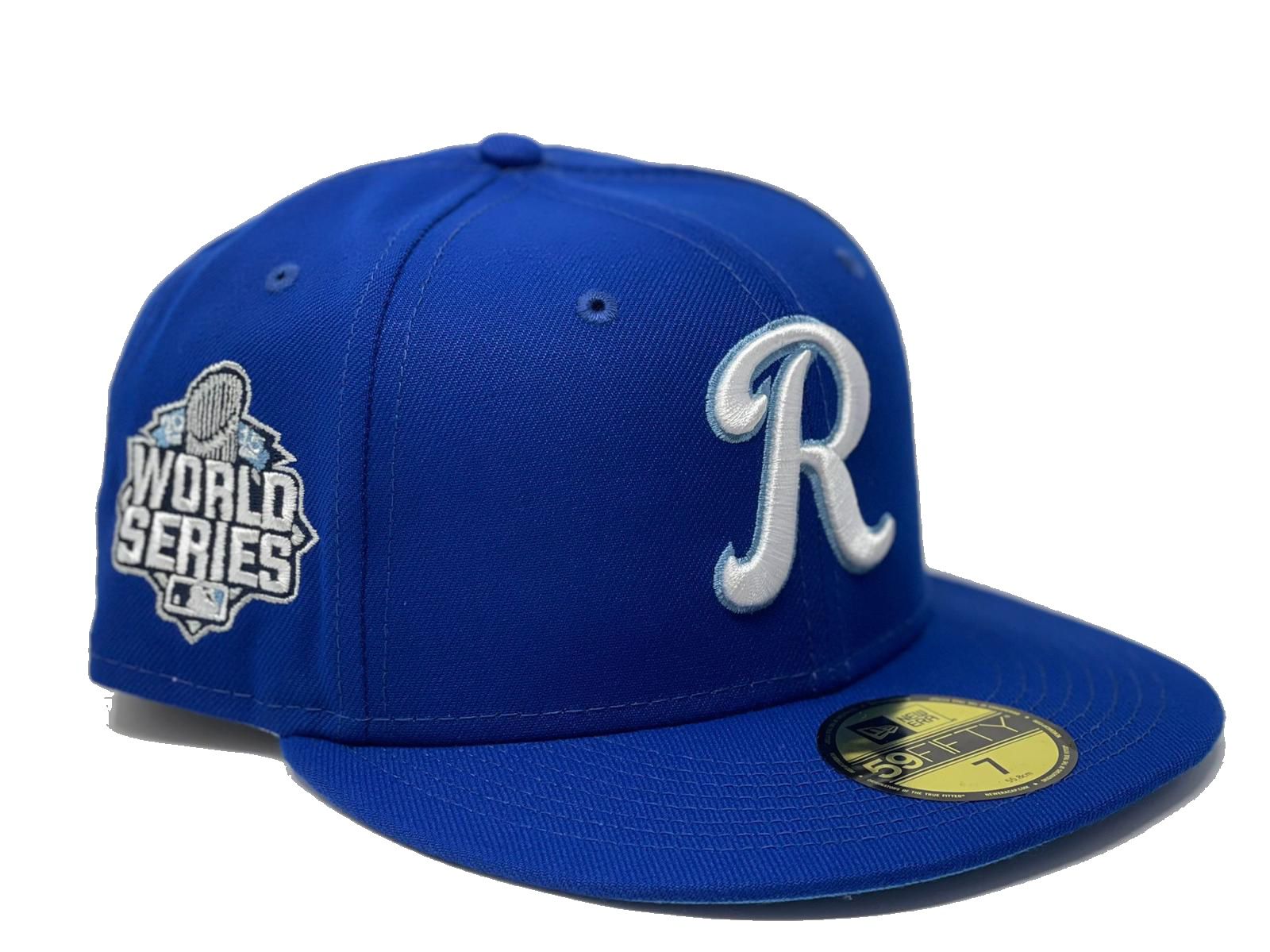 Light Royal Kansas City Royals Ligature Logo New Era Fitted Hat – Sports  World 165