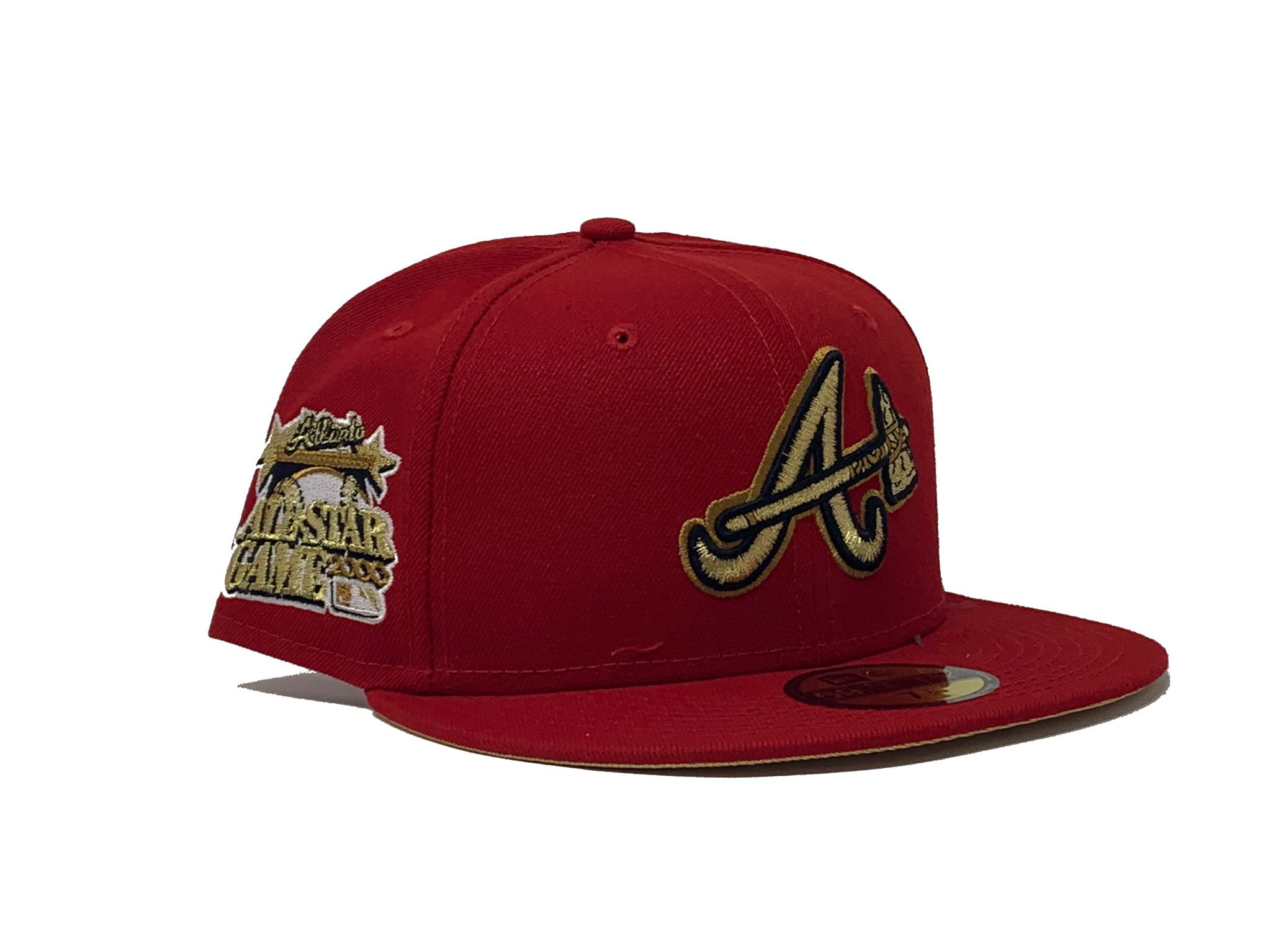 New Era Atlanta Braves All Star Game 2000 Prime Gold Edition 59Fifty Fitted  Cap