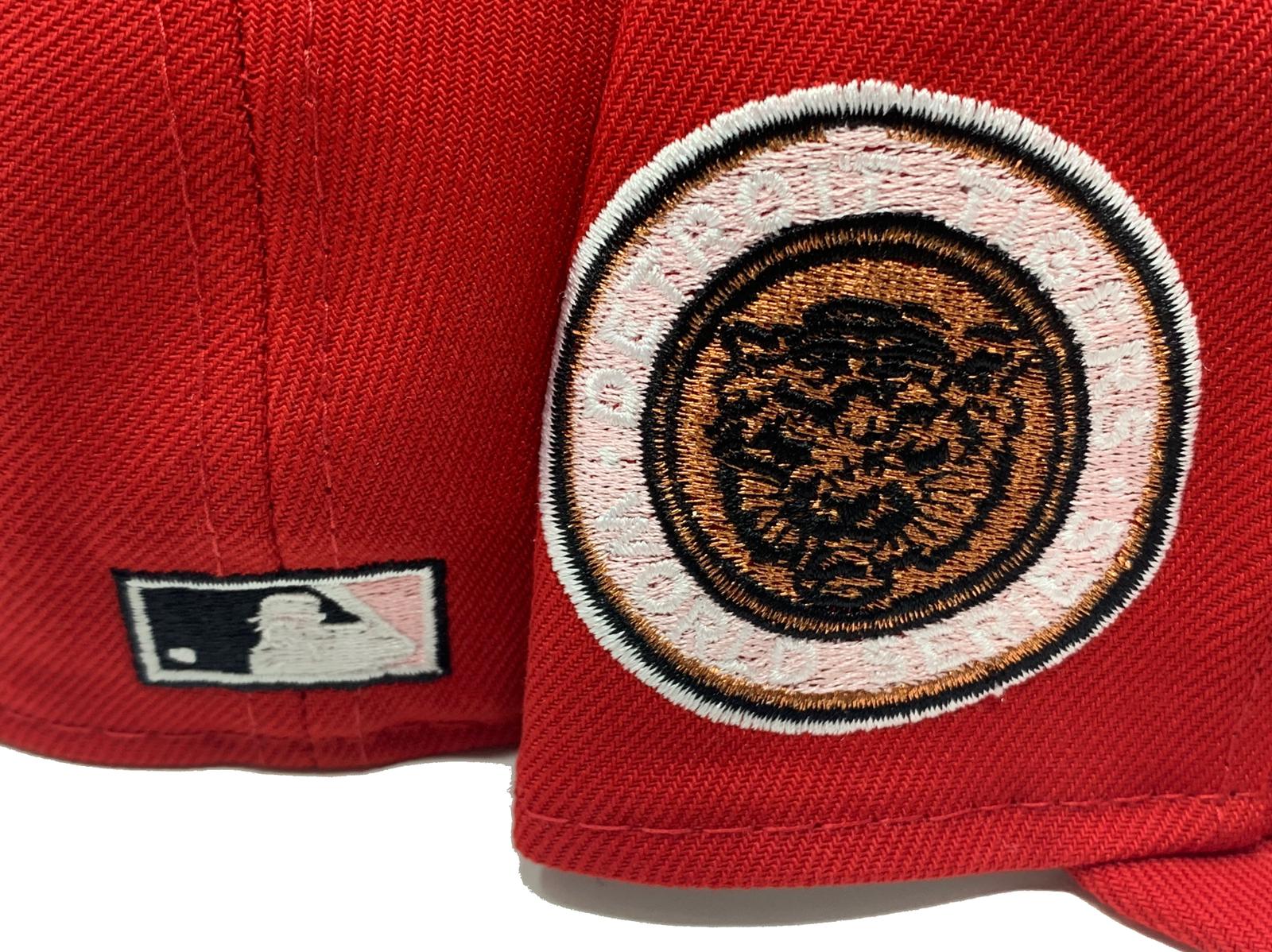 Red Detroit Tigers 1968 World Series Strawberry Refresher Fitted Hat