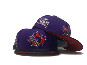 Dark Purple Toronto Blue Jays 25th Anniversary Custom New Era Fitted