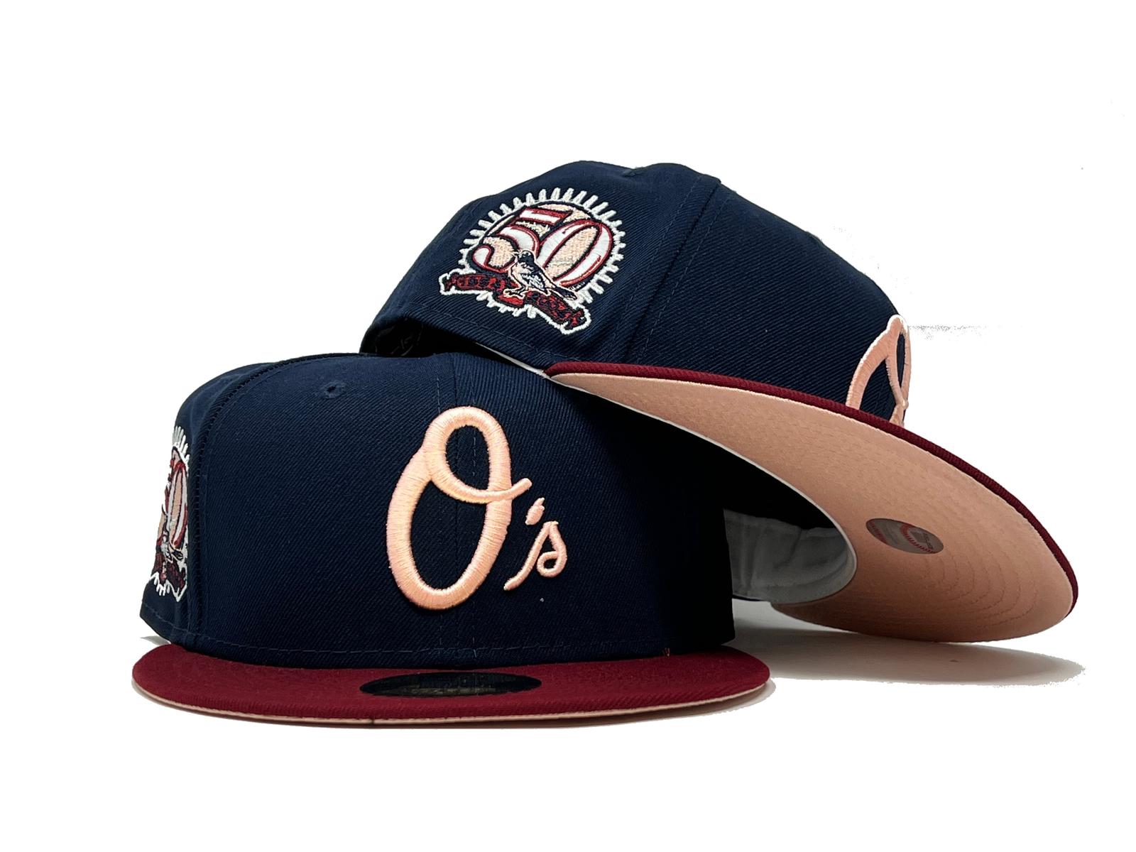 New Era Baltimore Orioles 50th Anniversary Two Tone Edition 9Fifty Snapback  Hat, EXCLUSIVE HATS, CAPS