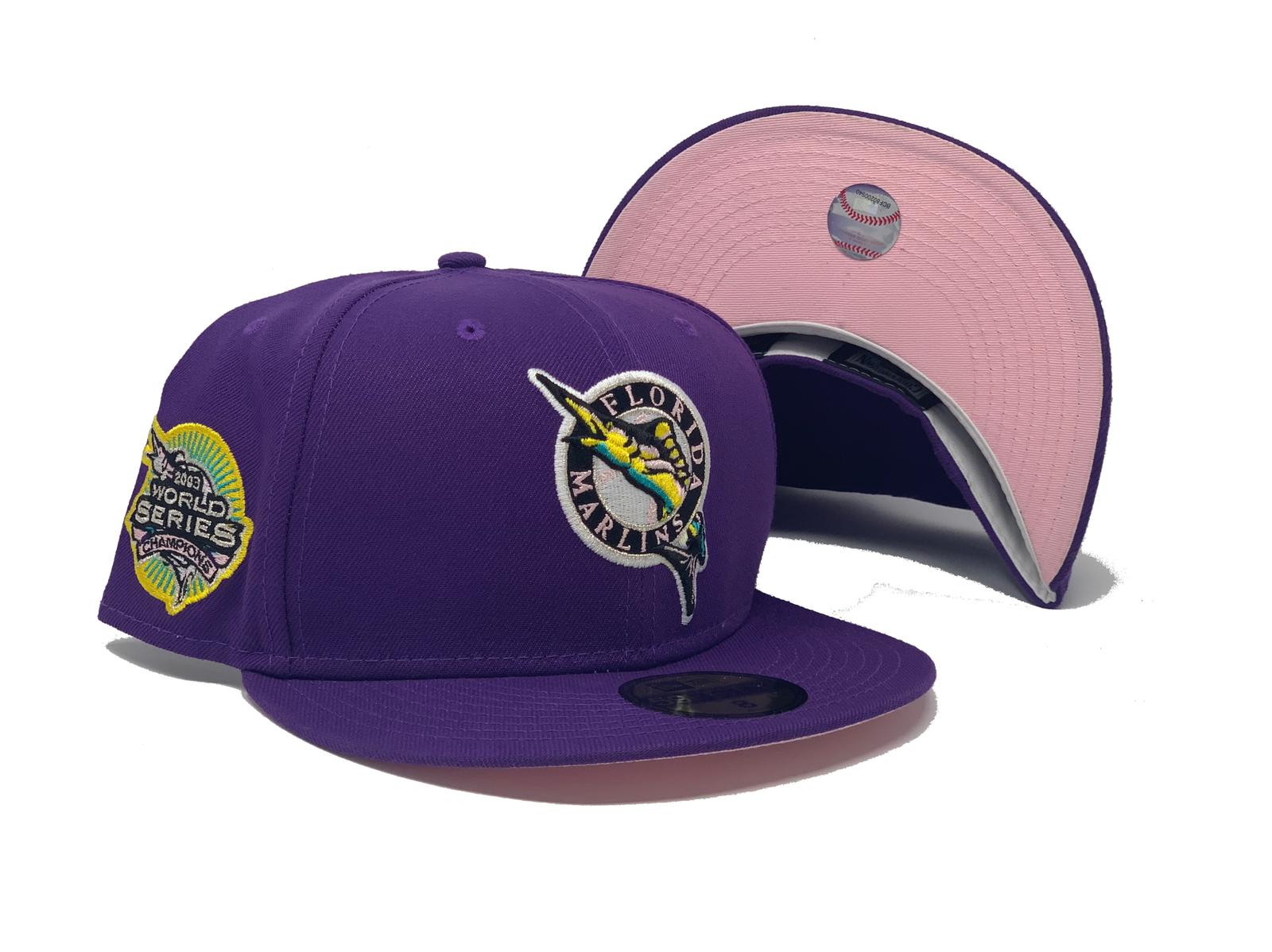 New Era Florida Marlins World Series 1997 Purple Pink Edition