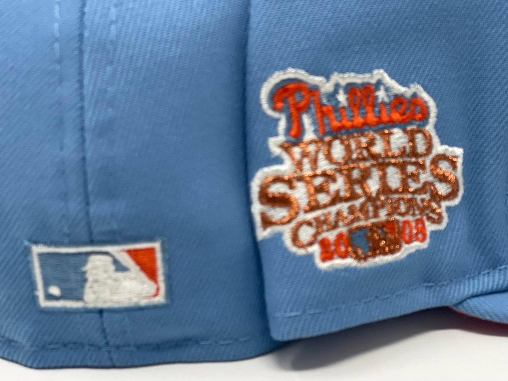Sky Blue Philadelphia Phillies 2009 World Series New Era Fitted Hat