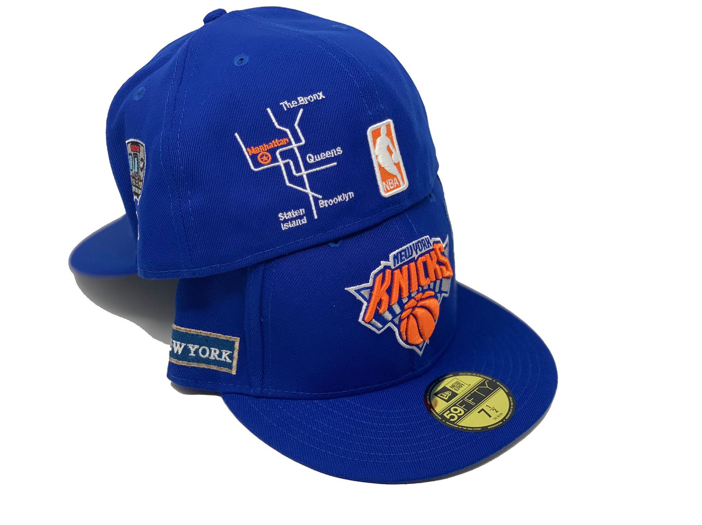 Royal Blue New York Knicks NBA City Transit Collection By New Era