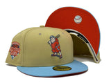 SAN DIEGO PADRES 1992 ALL STAR GAME "SUNRISE GRADIENT" ORANGE BRIM NEW ERA FITTED HAT