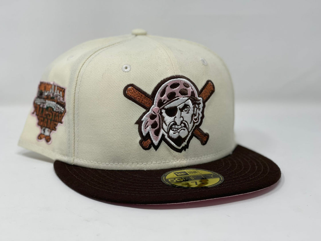 Off White Pittsburgh Pirates 2006 All Star Game New Era Fitted Hat