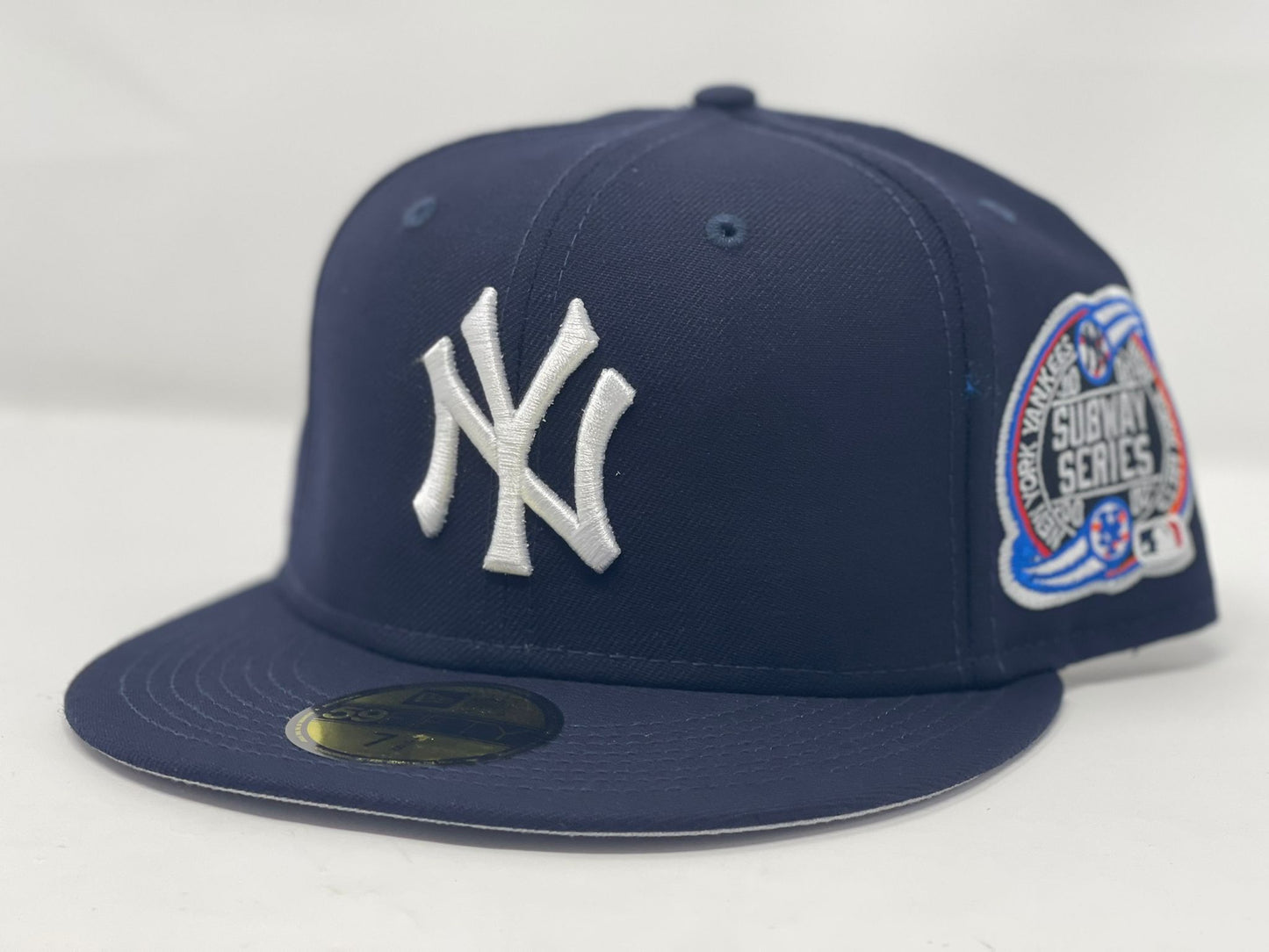 New York Yankees Subway Series Navy Gray Brim New Era Fitted Hat