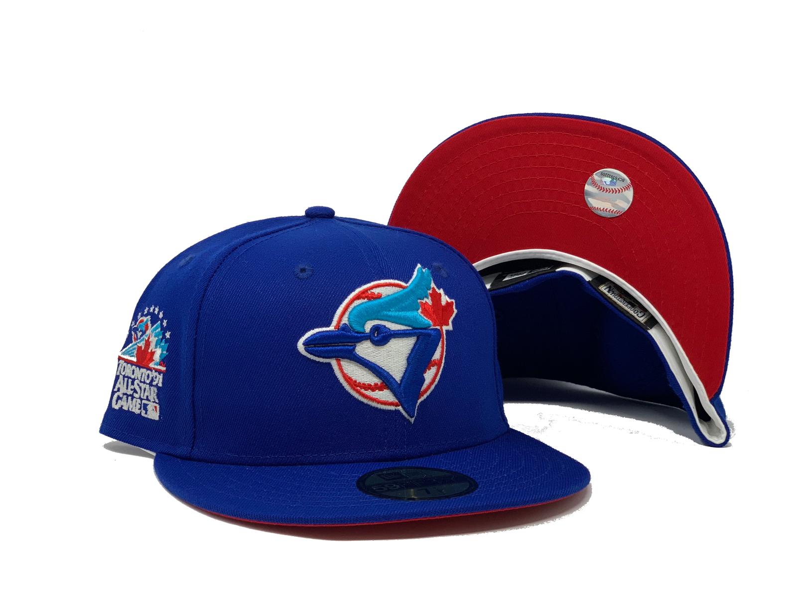 TORONTO BLUE JAYS 1991 ALL STAR GAME ROYAL RED BRIM NEW ERA FITTED HAT –  Sports World 165