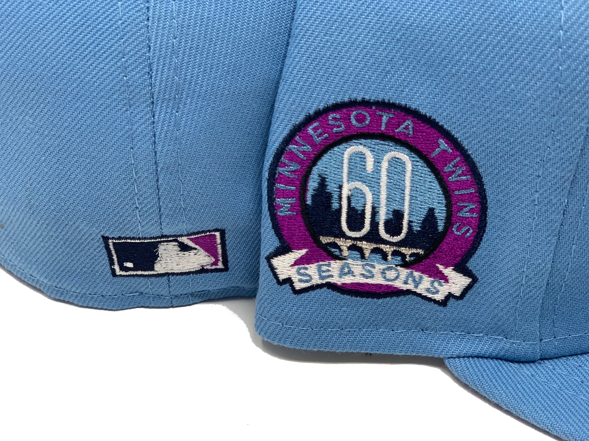 Mitchell N Ness Minnesota Twins 60th Anniversary Snapback (Blue