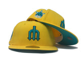 Canary Yellow Seattle Mariners 50th All Star Game New Era Fitted